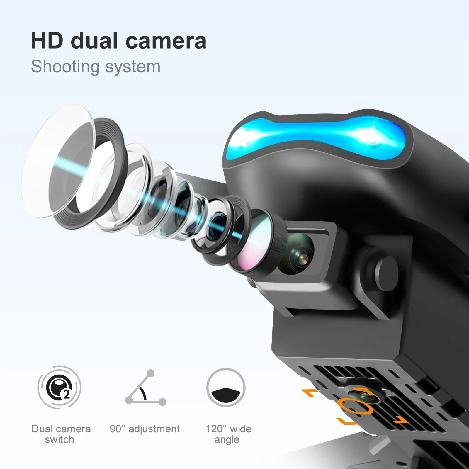 Nieuwe E99 Pro HD 4K Drone Dua - Drone Camera Professional recensie en prijs