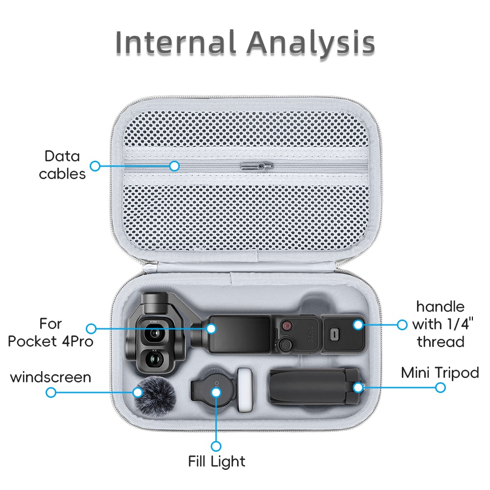 PU-draagtas voor DJI Osmo Pock - Drone Camera Case recensie en prijs