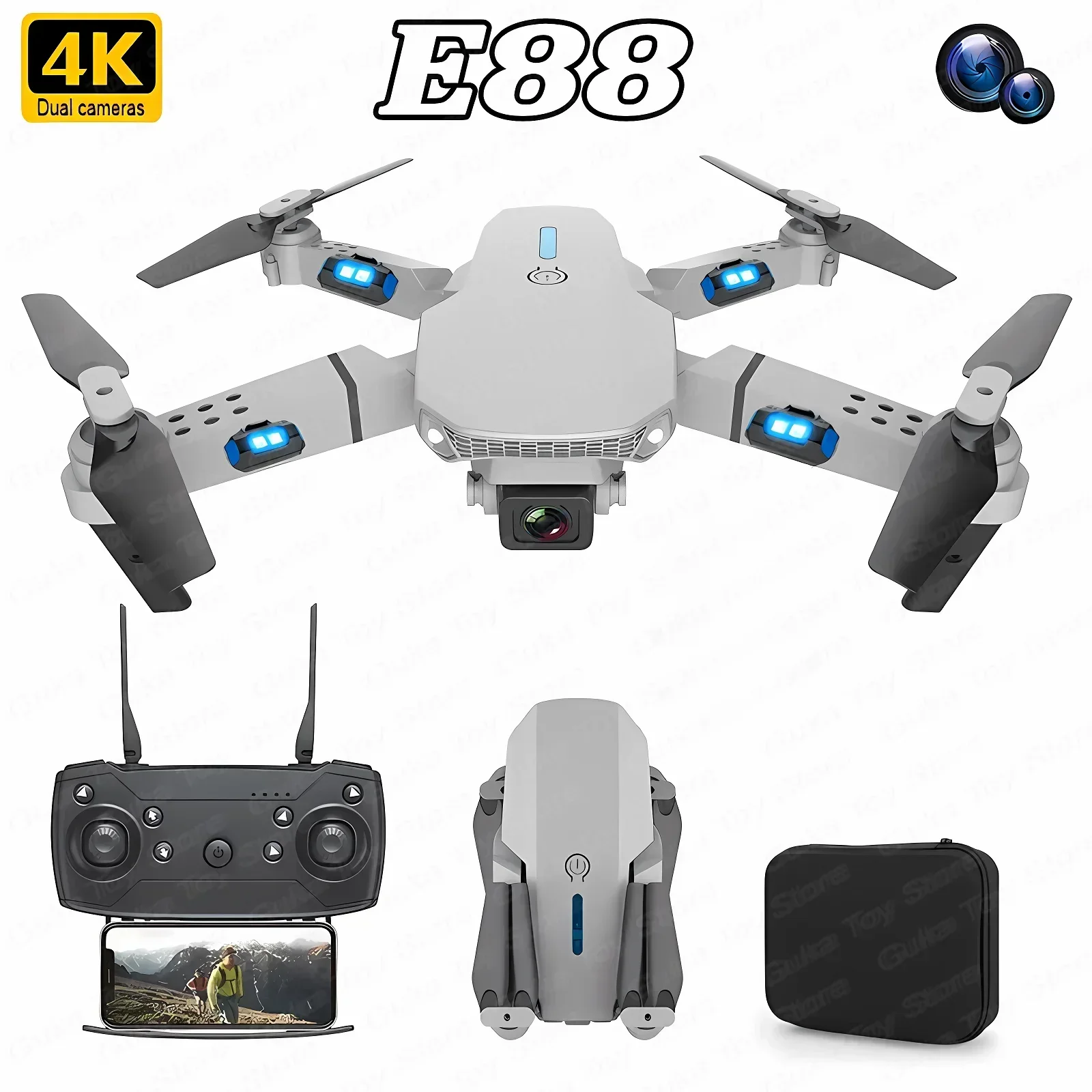 E88 Pro WIFI FPV Drone Grootho - Drone Camera Professional recensie en prijs