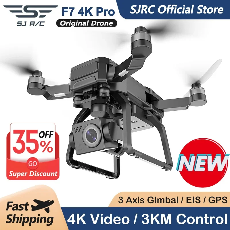 SJRC F7 4K PRO Camera Drone GP - Drone Camera Professional recensie en prijs